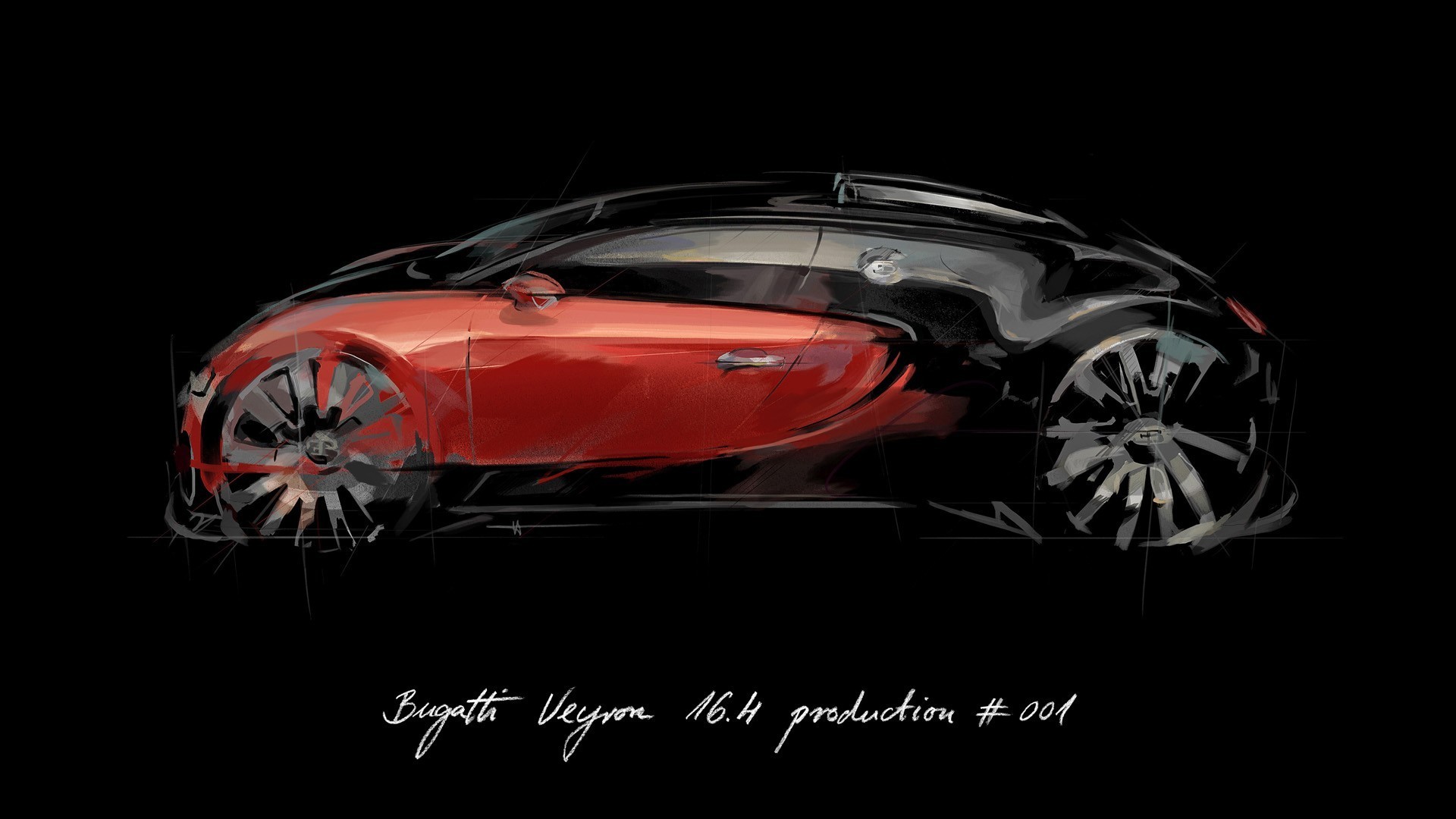 018_Bugatti_Veyron_16.4_001_Design_Sketch_side